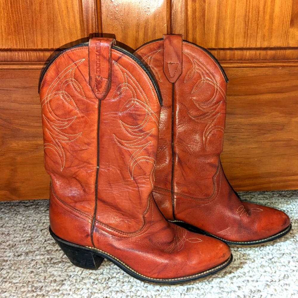 Cowboy Boots Wolverine Size 8